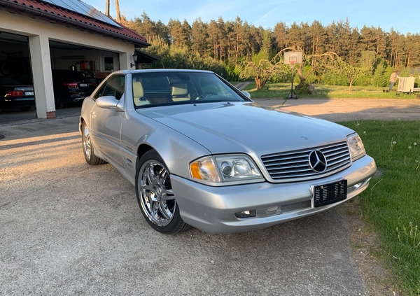 Mercedes-Benz SL cena 29500 przebieg: 88000, rok produkcji 2002 z Iława małe 379